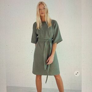 NWOT Love & Confuse Linen Kimono Dress